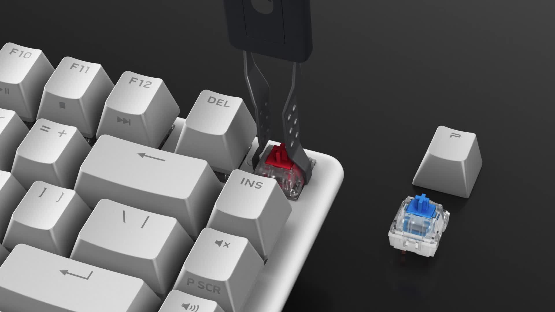 Hot swappable switches