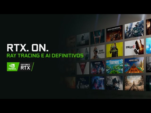 RTX ON. | Ray Tracing e AI Definitivos