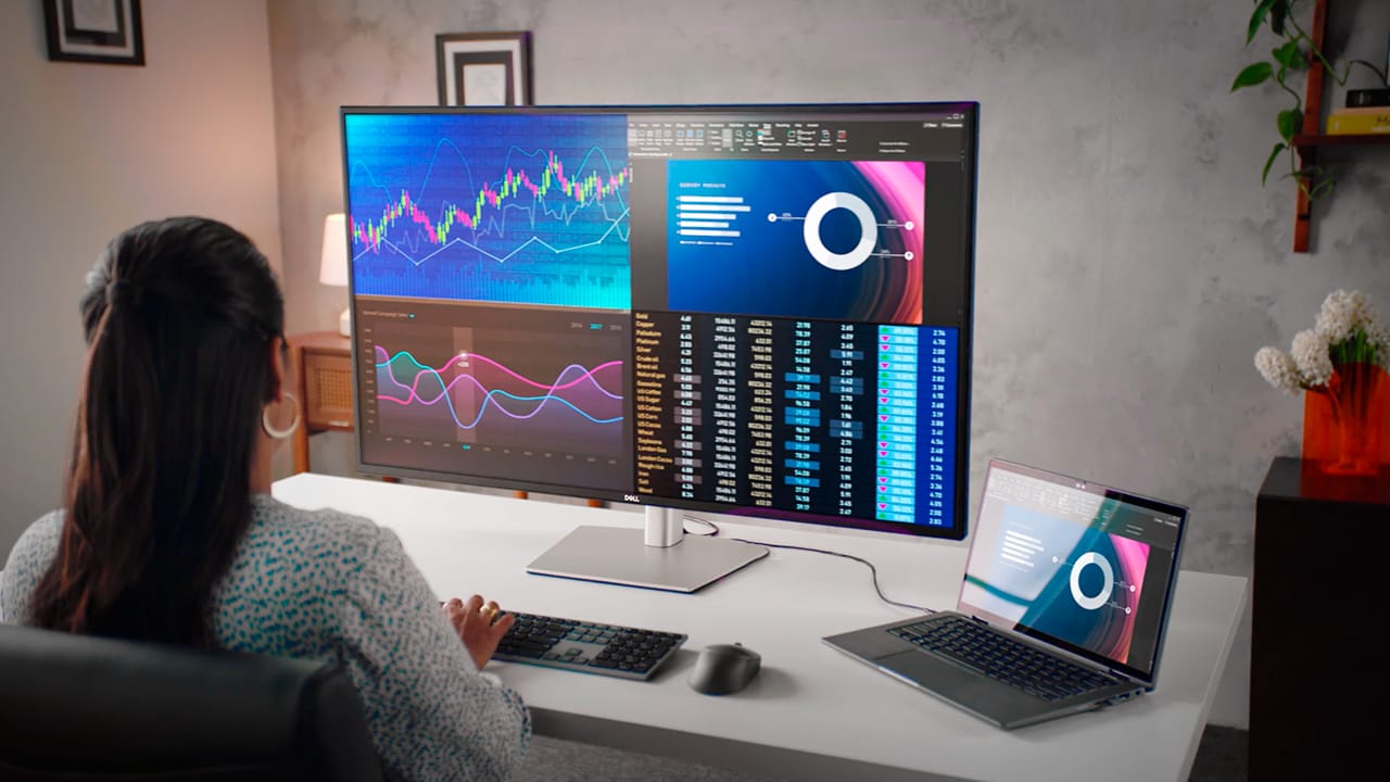 Z myślą o wyzwaniach — monitor 4K Dell UltraSharp 43 z koncentratorem USB-C — U4323QE