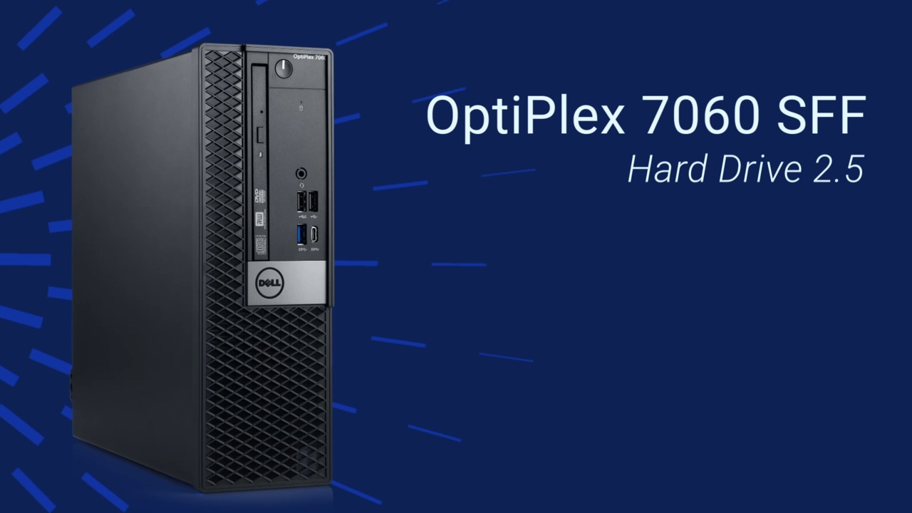 How to Replace the Hard Drive 2.5 on Optiplex 7060 SFF