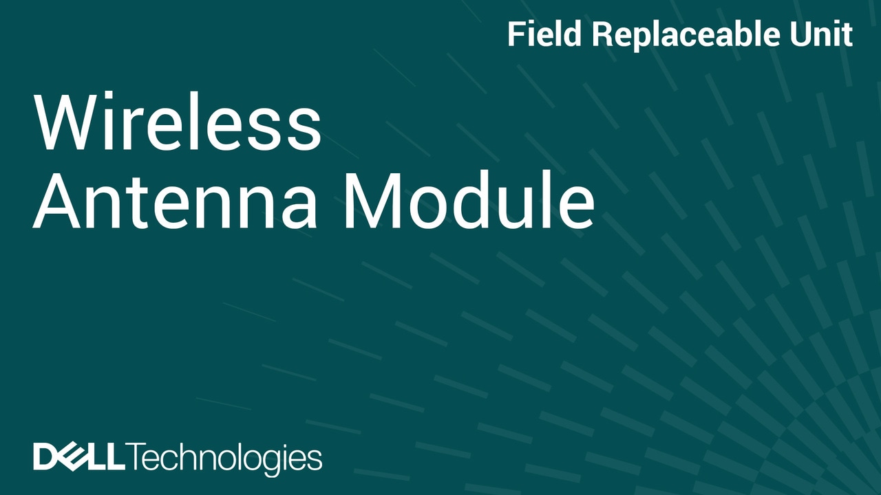 How to Replace the Wireless antenna module in XPS 16 DA16260