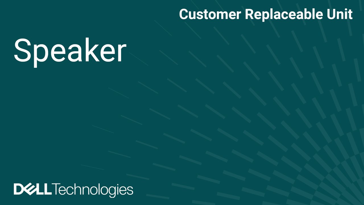 How to Replace Speaker in Dell Pro Education 14 PE14260