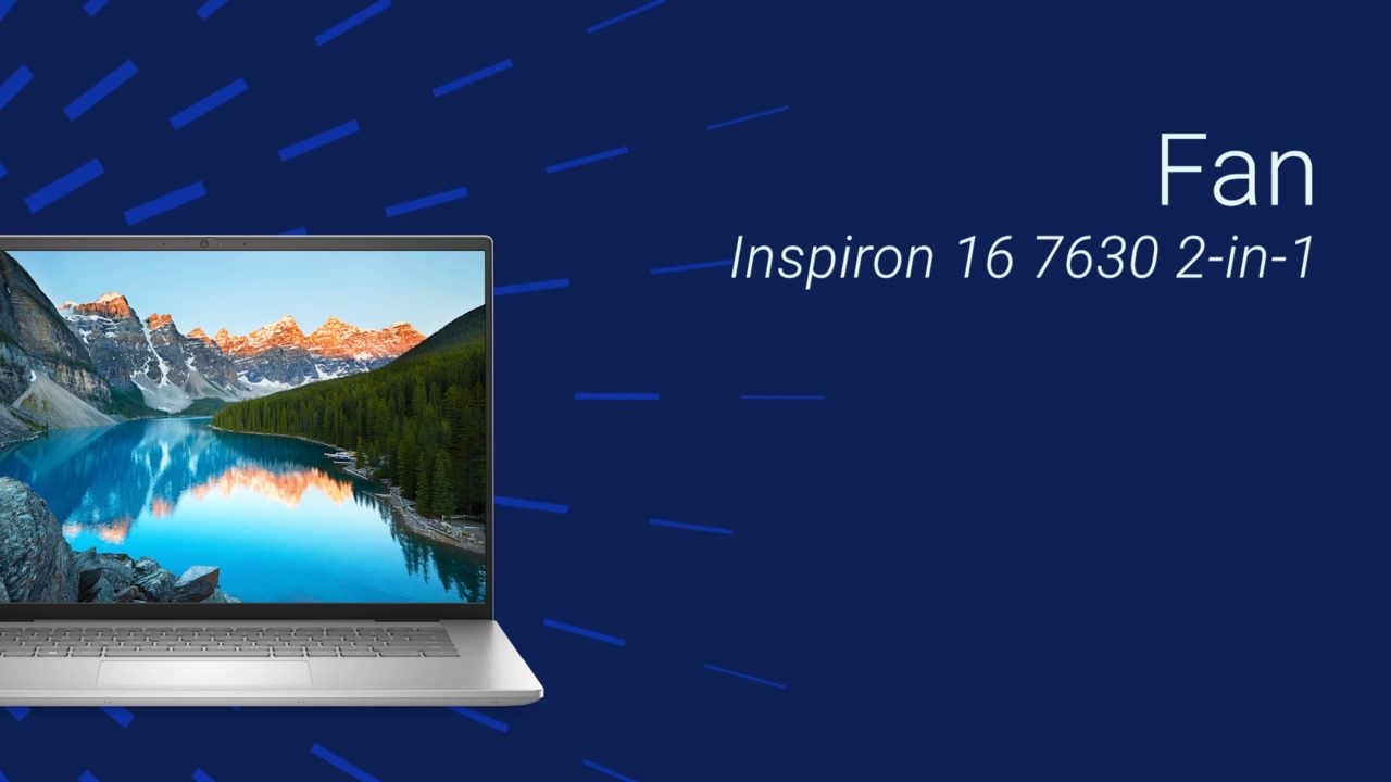 How to Replace Fan on Inspiron 16 7630