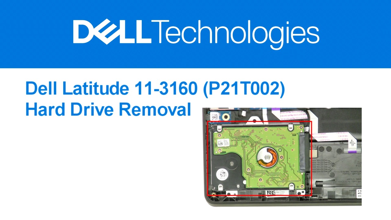 How to replace the Hard Drive in your Dell LATITUDE 3160