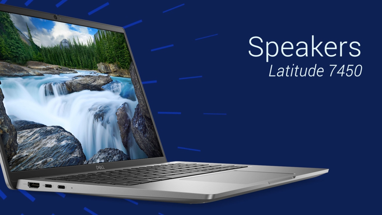 How to replace Speakers Ultralight on Latitude 7450