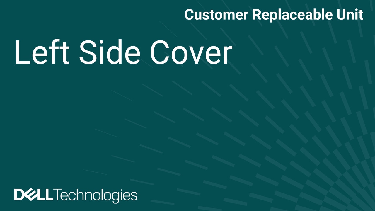 How to Replace the Left-Side Cover on a Dell Tower DT1265