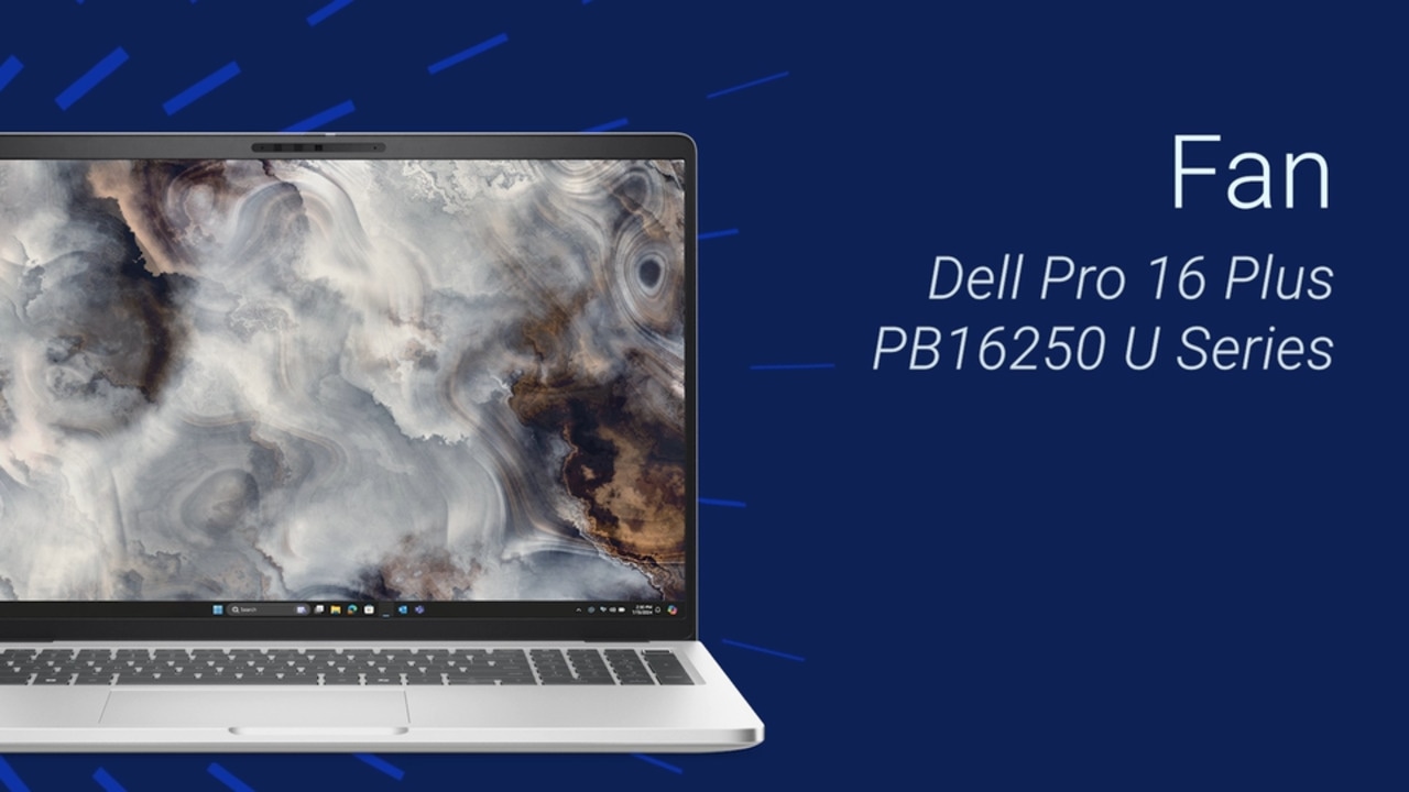 Comment remplacer le ventilateur sur Dell Pro 16 Plus PB16250 série U