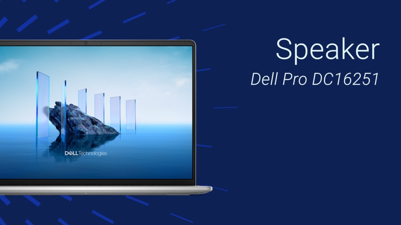 How to Replace Speakers on Dell Pro DC16251