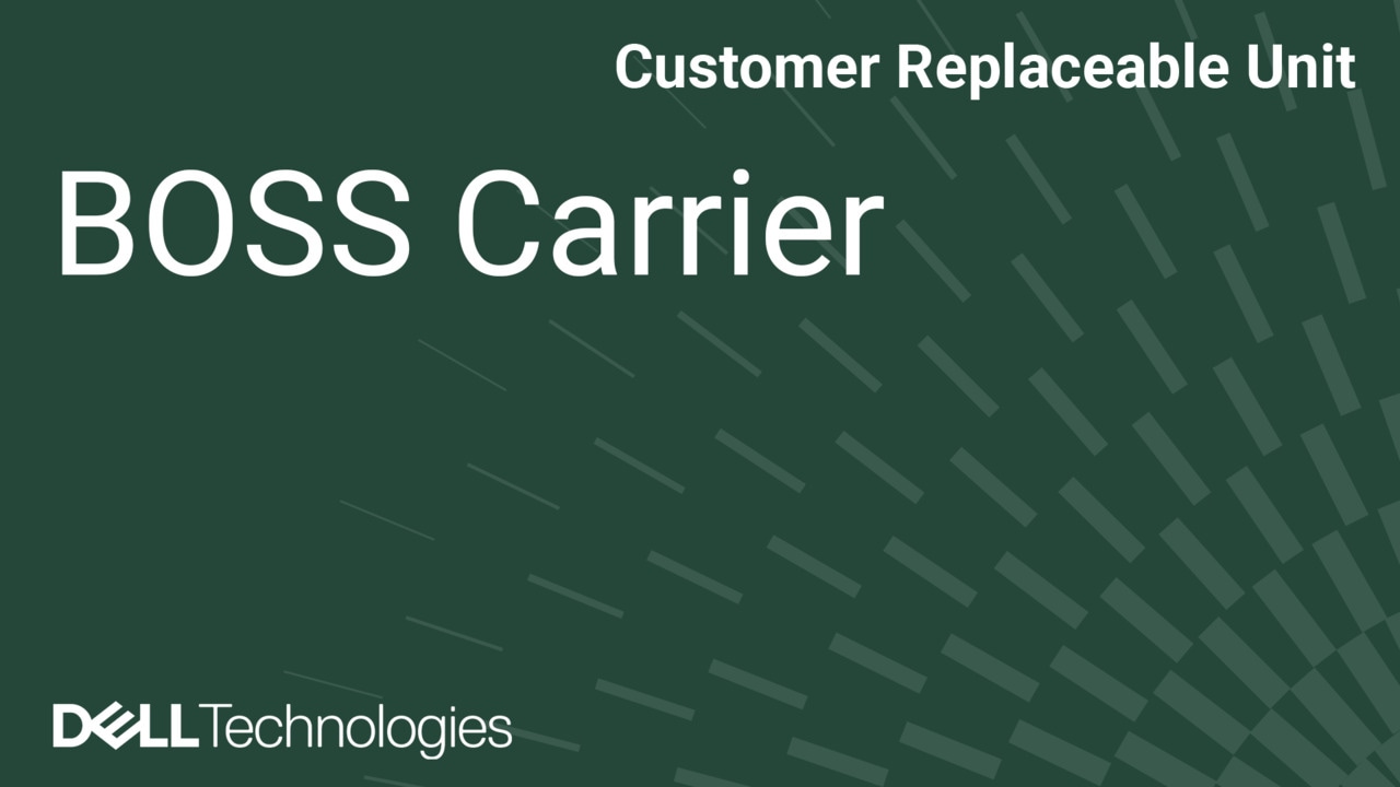 Remplacement d’un support BOSS sur un système PowerEdge R670