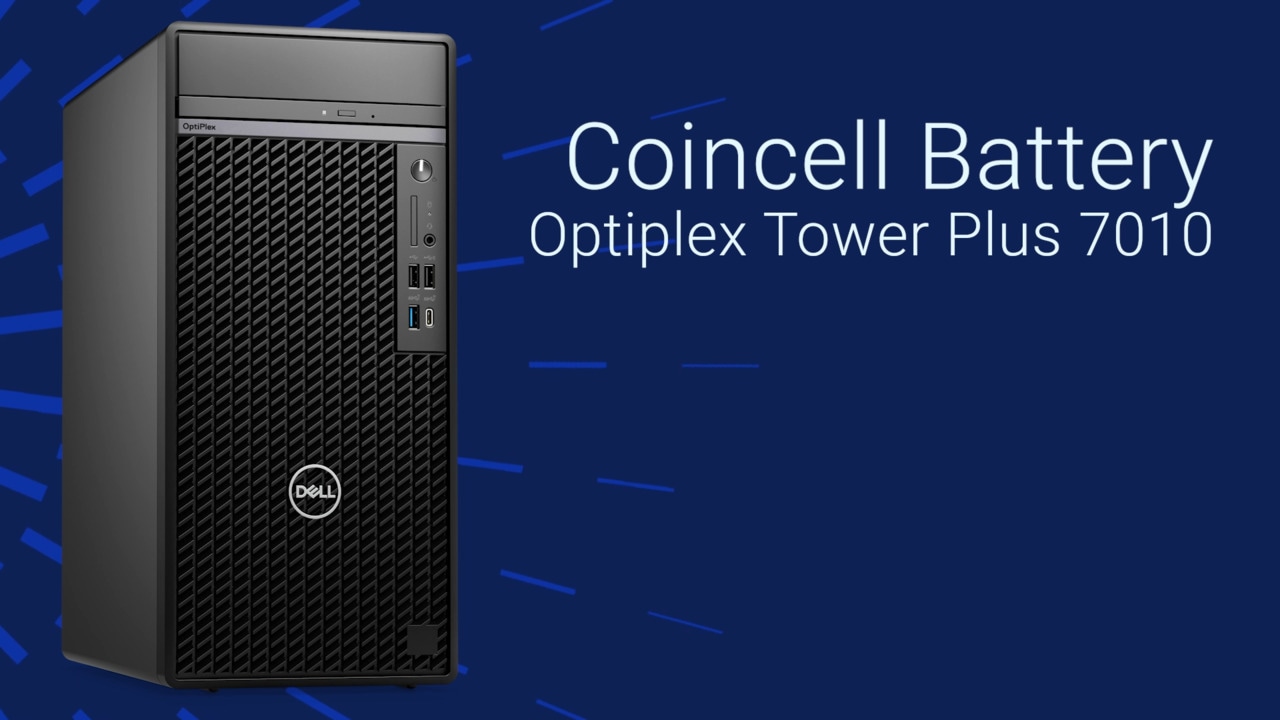 Come sostituire la batteria a bottone su OptiPlex Tower Plus 7010