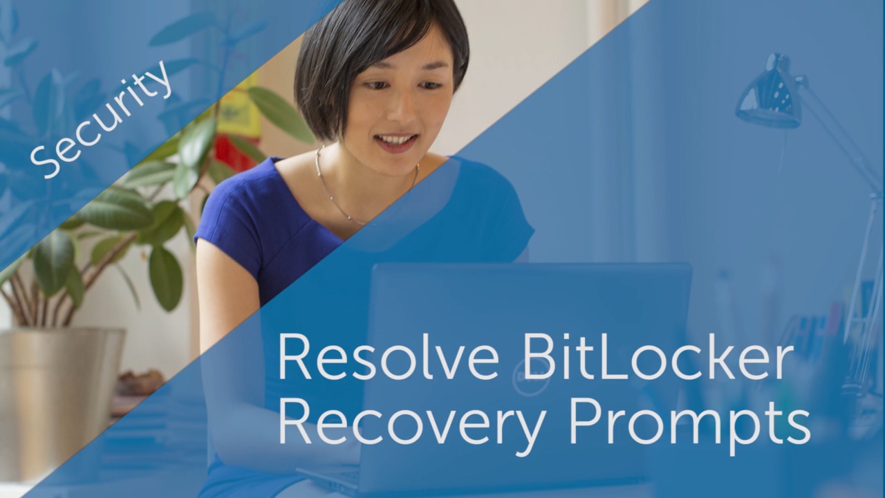 Como resolver prompts de chave de recuperação do BitLocker