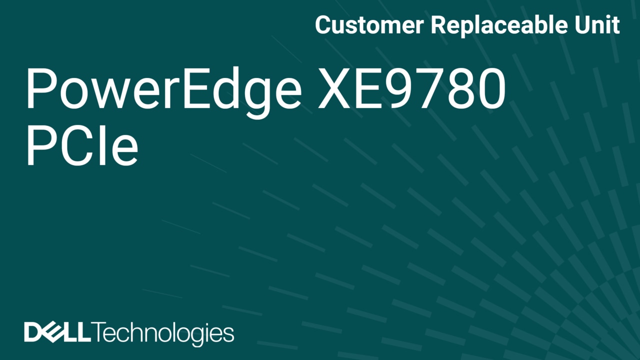 Jak vyměnit desku PCIe v procesoru XE9780