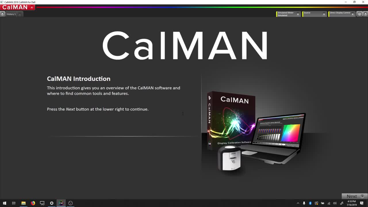 Calibrate Dell UP2720Q Monitor Using CalMAN for Dell