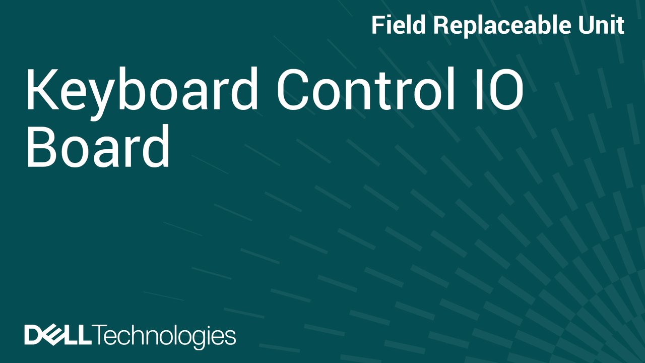 How to Replace Keyboard control I/O board in Dell Chromebook 14 CC14260