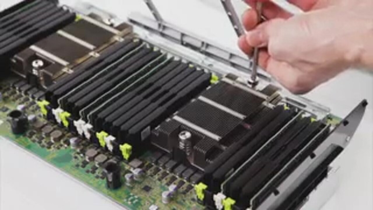 How to Remove Heat Sink for PowerEdge R820