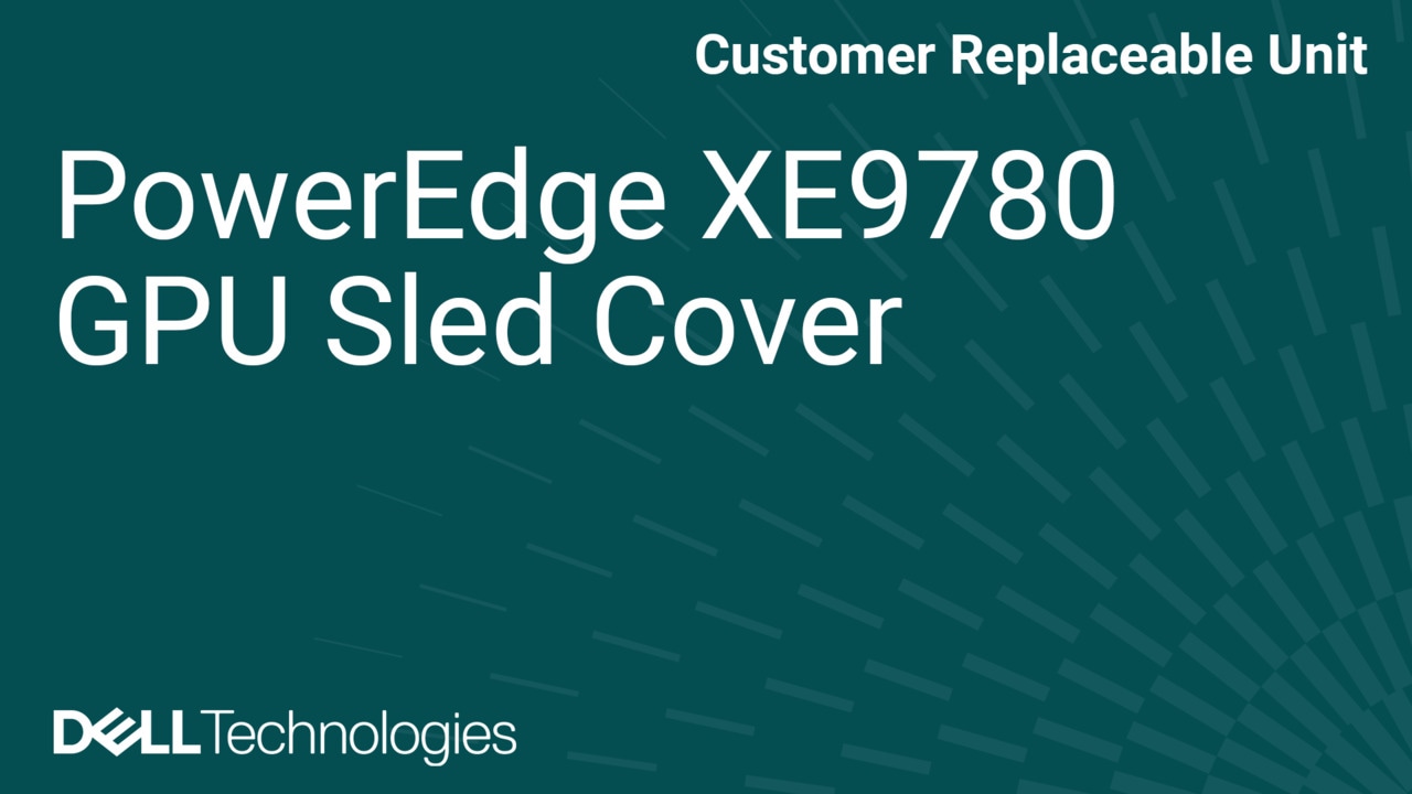 Postup výměny krytu zásuvného modulu grafické karty na šasi 10U v modelu XE9780