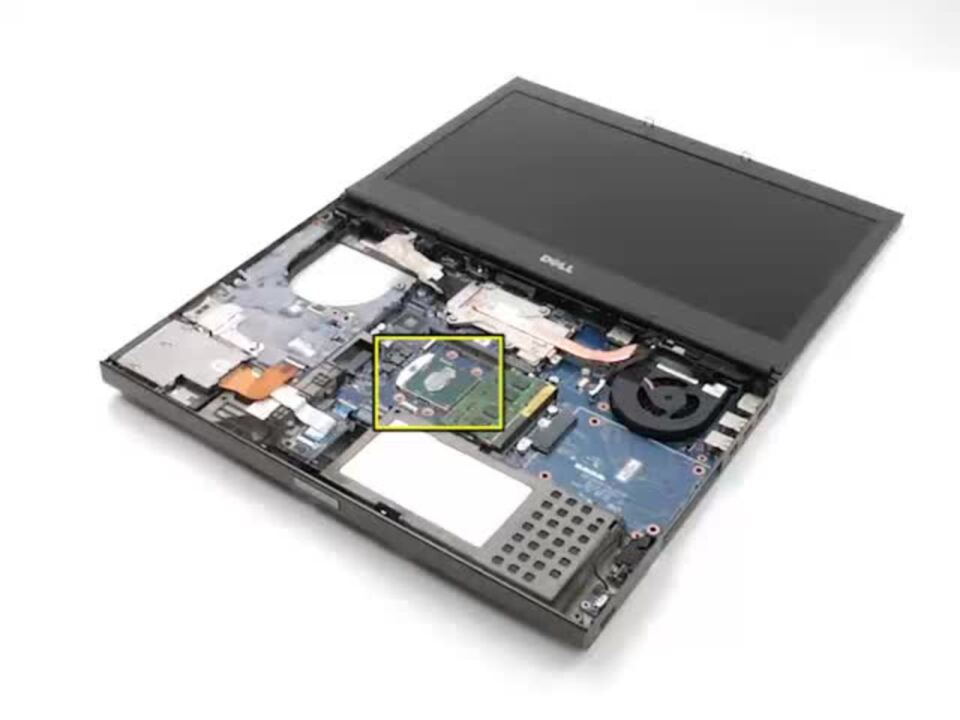 How to Disassemble Processor for Precision 4800