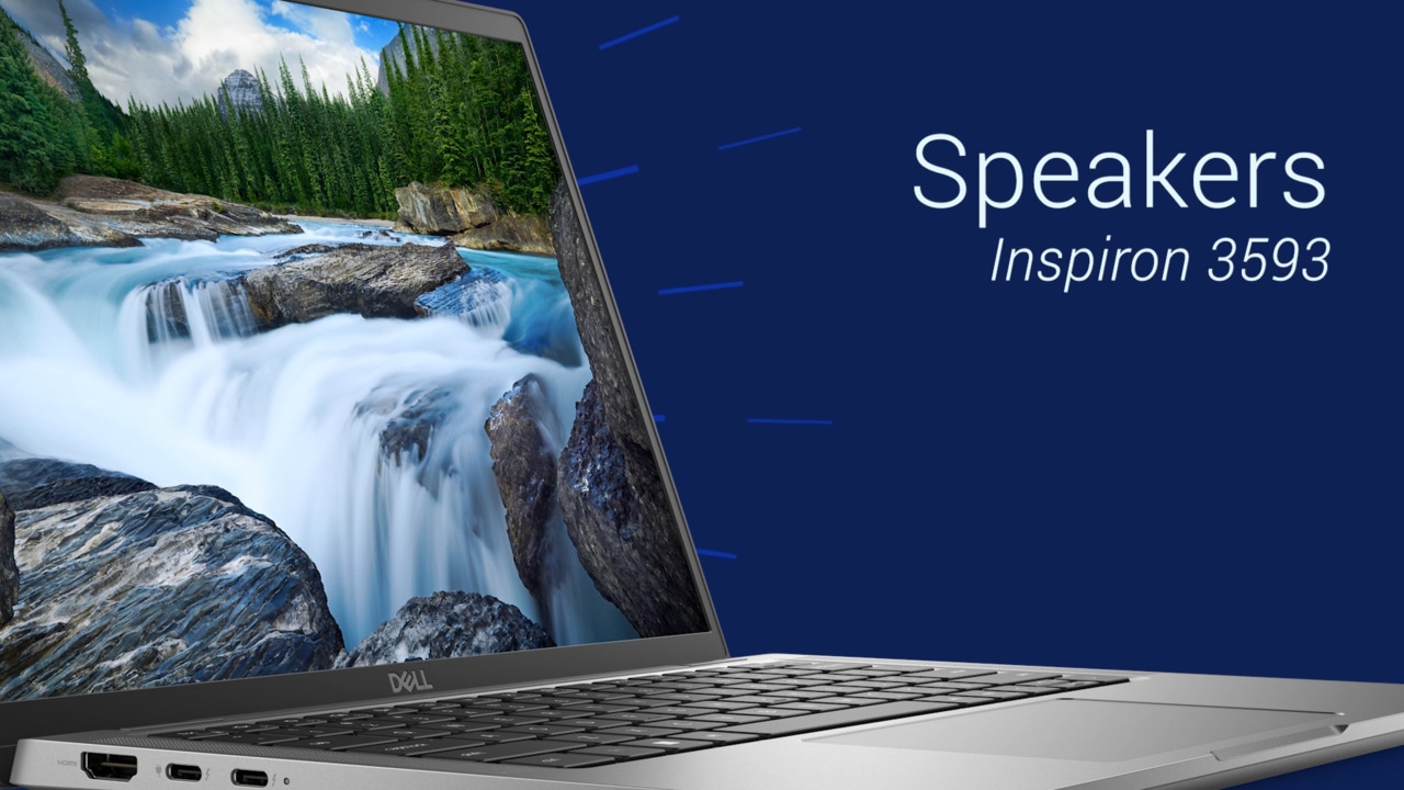 How to Replace the Speakers on Inspiron 3593