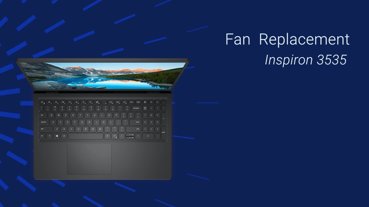 Come sostituire la ventola su Inspiron 3535