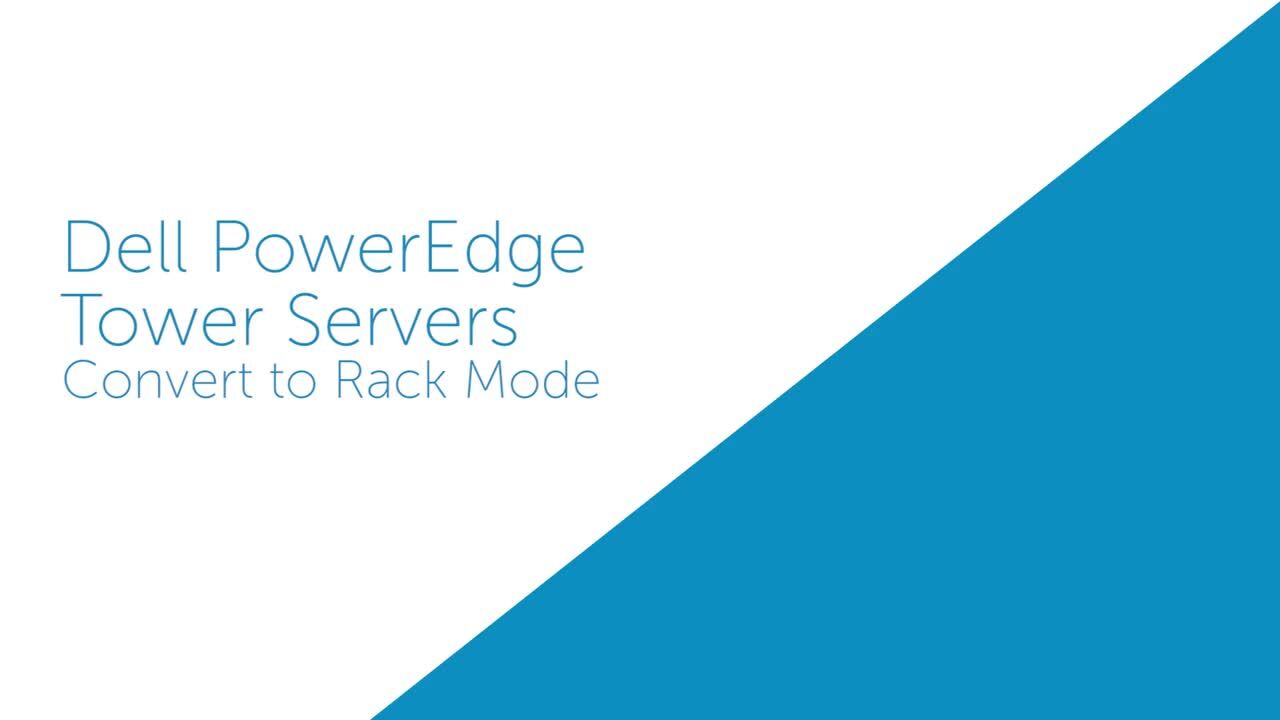 How To Convert Rack Mode in PowerEdge T630