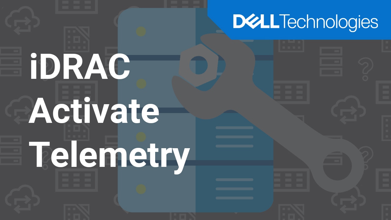 How to activate the Telemetry Streaming feature in iDRAC9 using a Server Configuration Profile