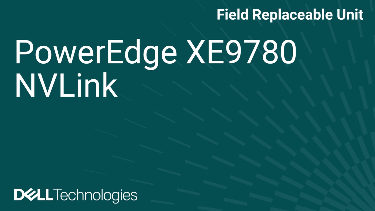 How to Replace Single NVIDIA B200 Nvlink bridge card in XE9780