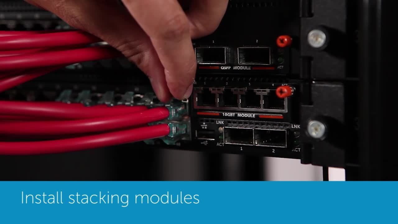 How to replace Stacking switches for Power Connect 8100