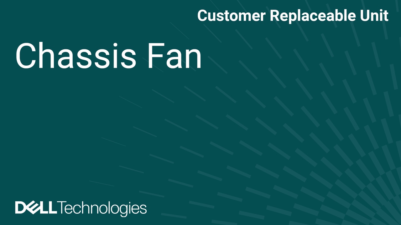 How to Replace the Chassis Fan on a Dell Tower DT1265[