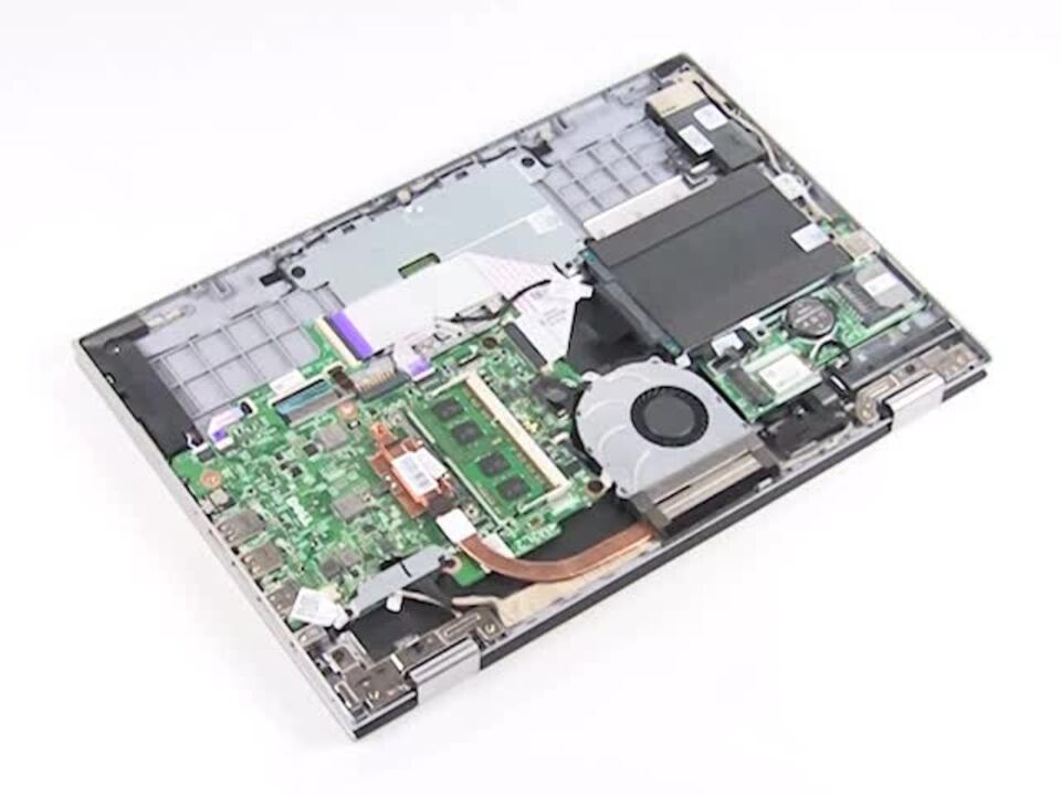 How to replace LCD Back Cover for Inspiron 7347-7348-7359