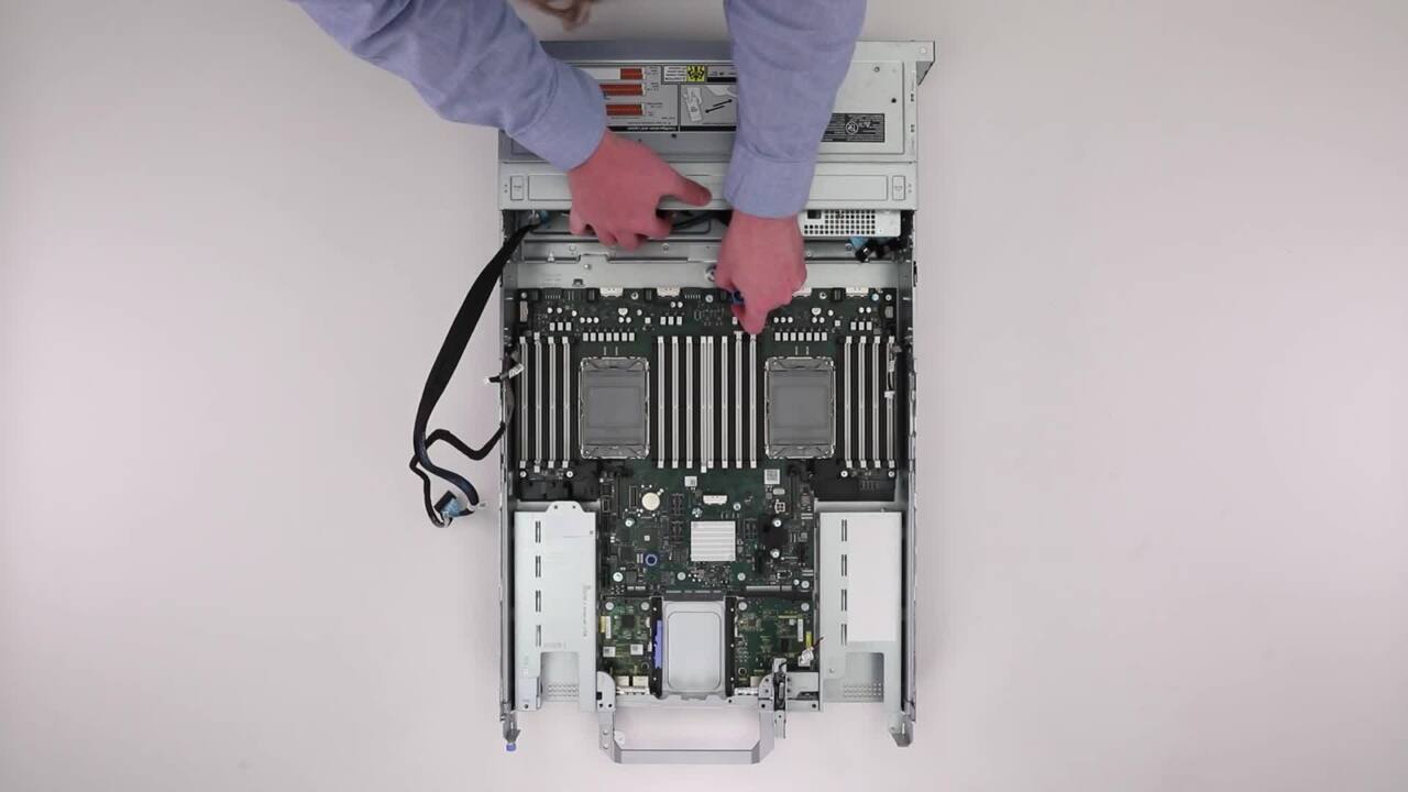 How to replace System Board for PowerEdge R750