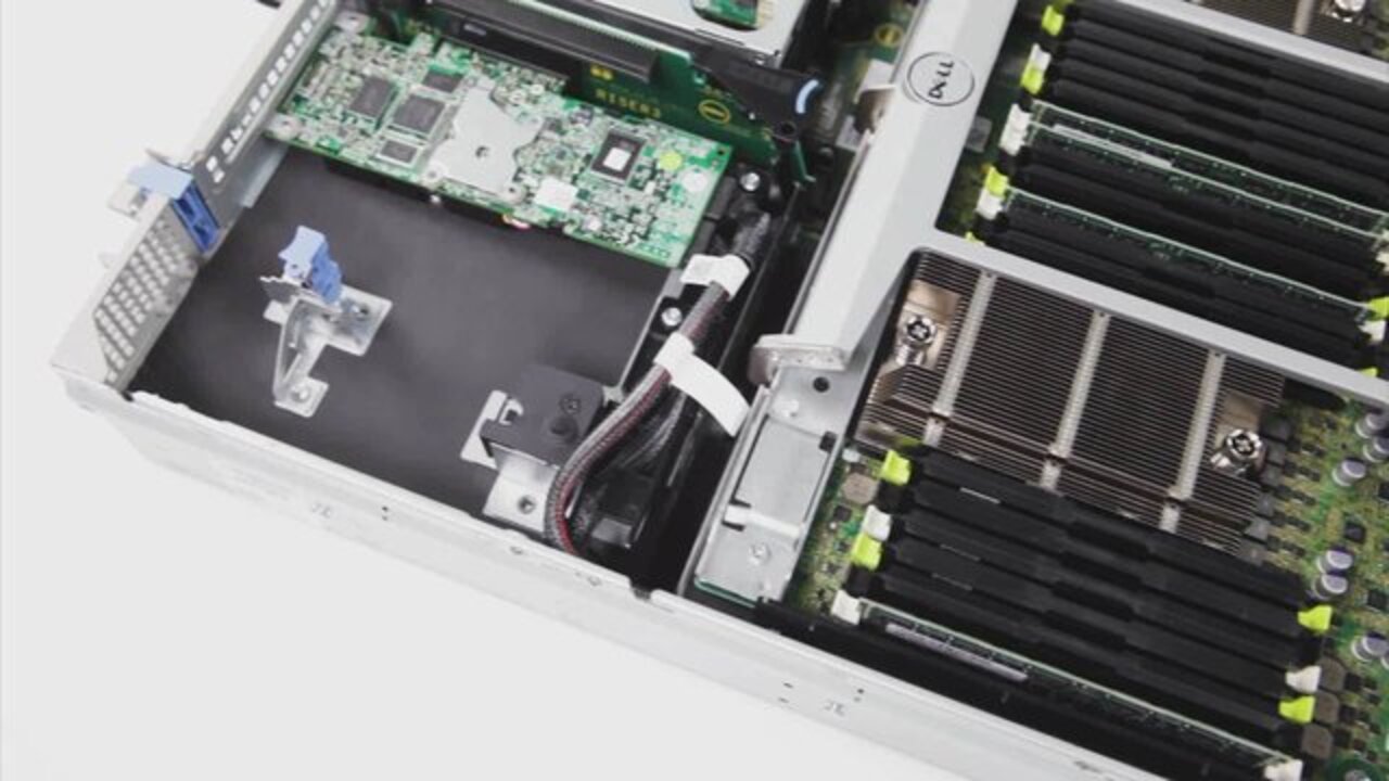 How to Remove the Optical Drive on PowerEdge R820