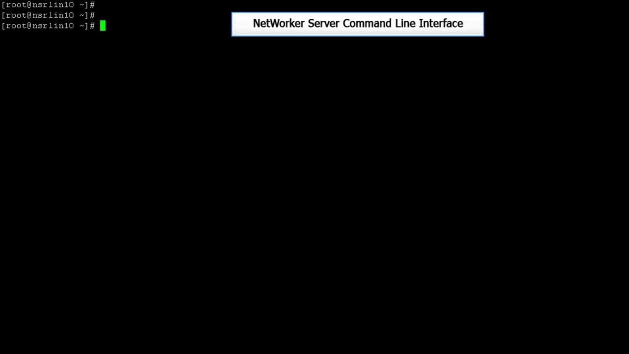 How to Update Enabler Code in Networker using Command Line Interface