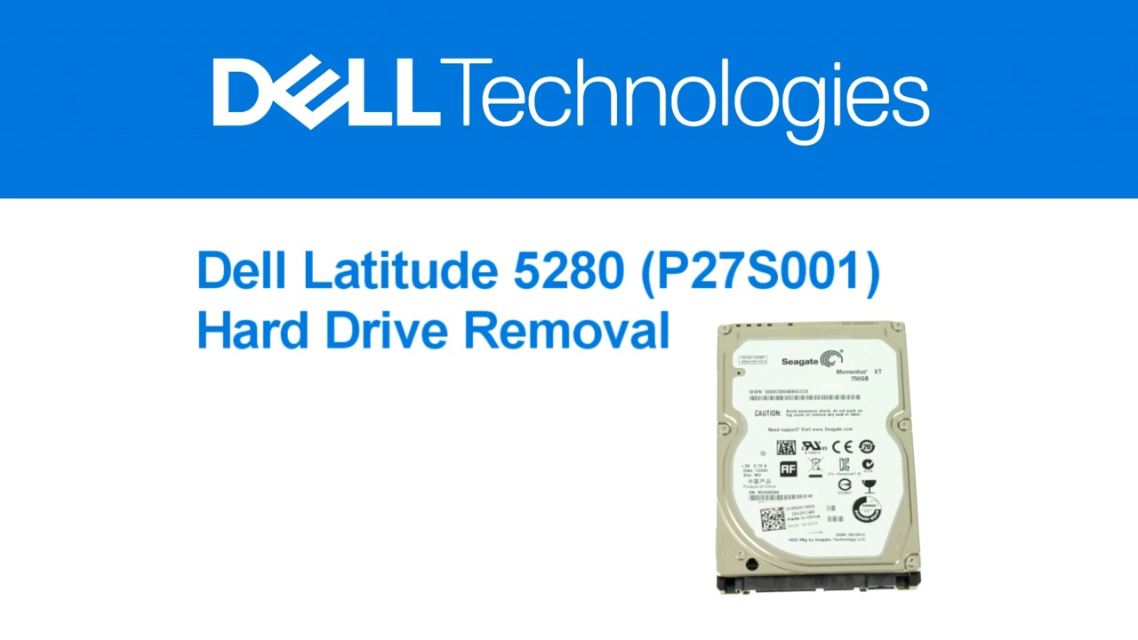 How to Remove Latitude 5280 Hard Drive
