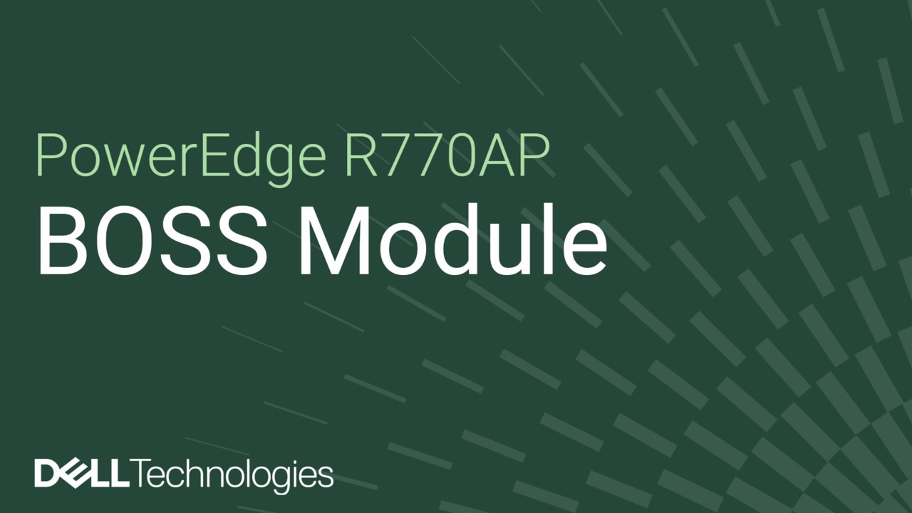How to replace the BOSS N1 module on a PowerEdge R770AP