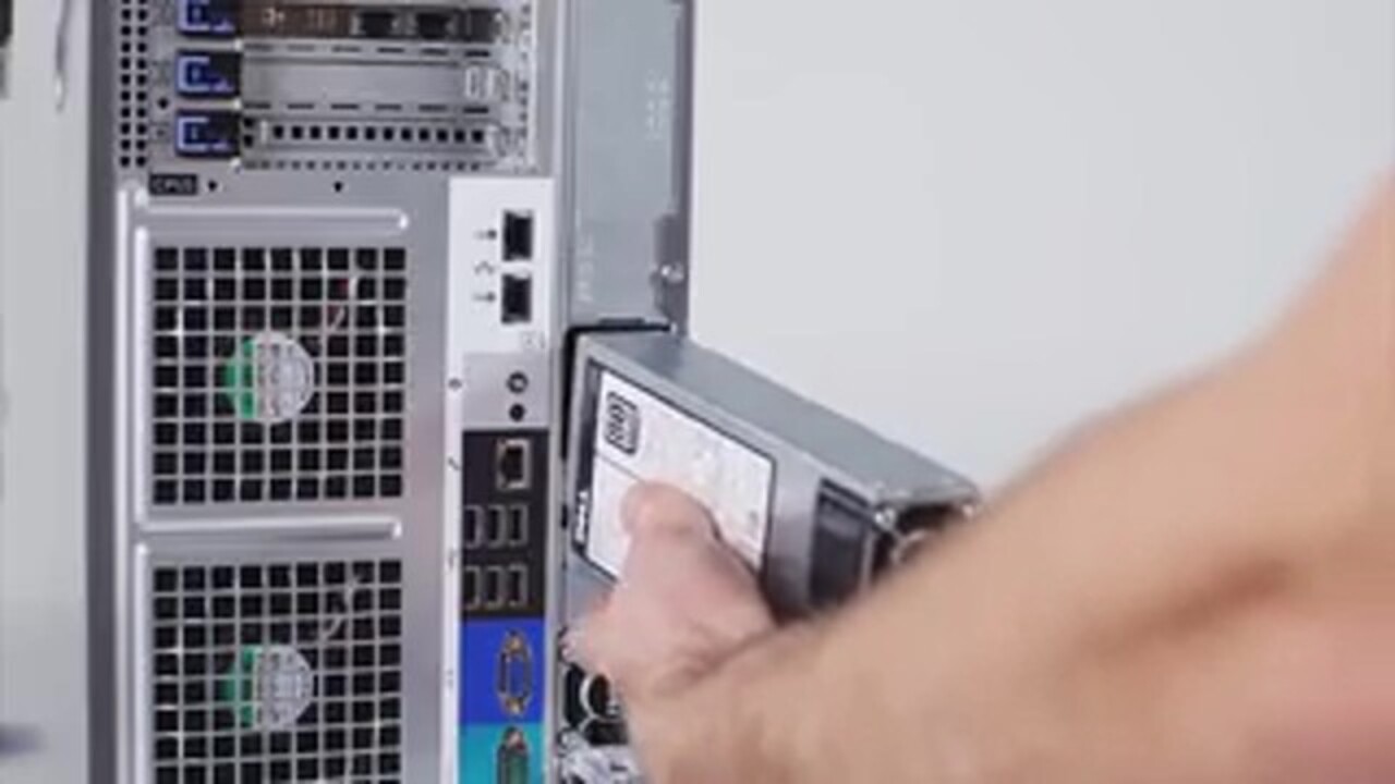 Anleitung zum Ersetzen des Netzteils beim PowerEdge T620