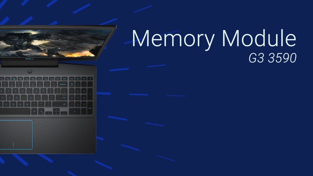 How to Replace the Memory on Dell Gaming G3 15 3590