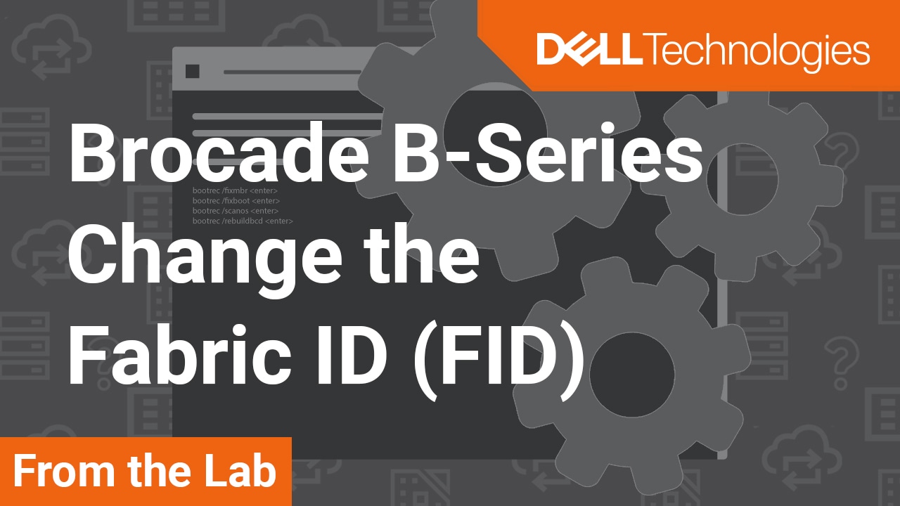 How To Backup And Restore The Configuration Of A Connectrix Brocade B ...