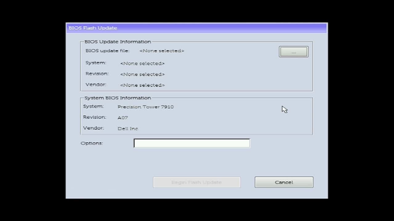 How To Perform a BIOS Update for Precision Tower 7910