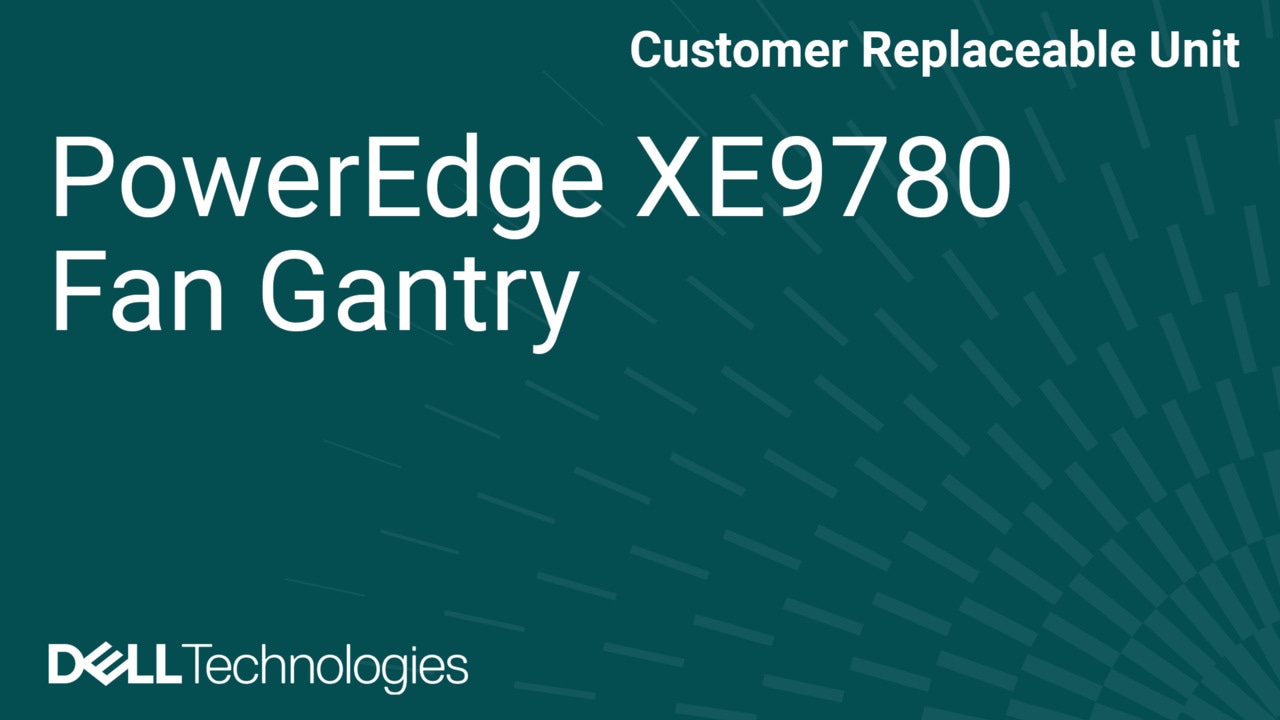 How to Replace Fan gantry in XE9780