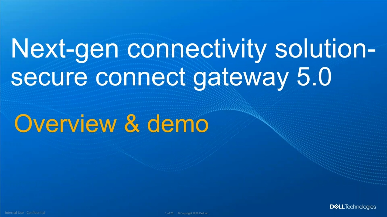 Simplify connectivity adoption for your data center with secure connect gateway