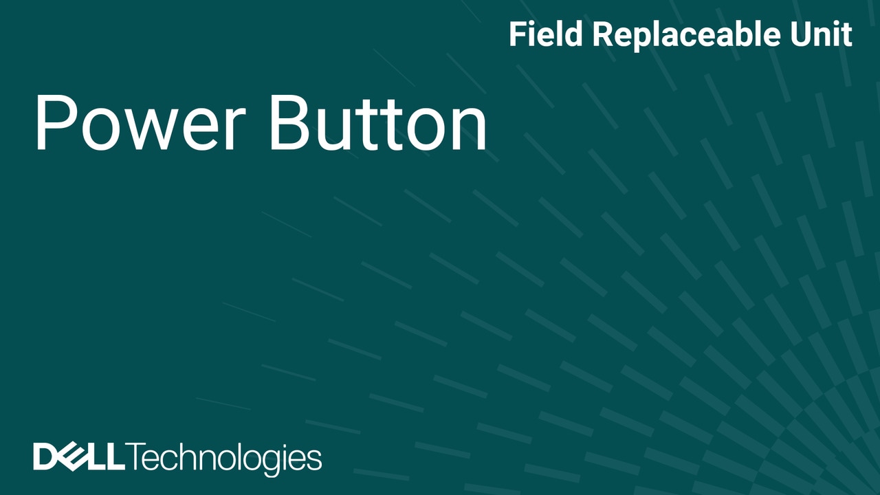 How to Replace the Power Button on a Dell Tower DT1265