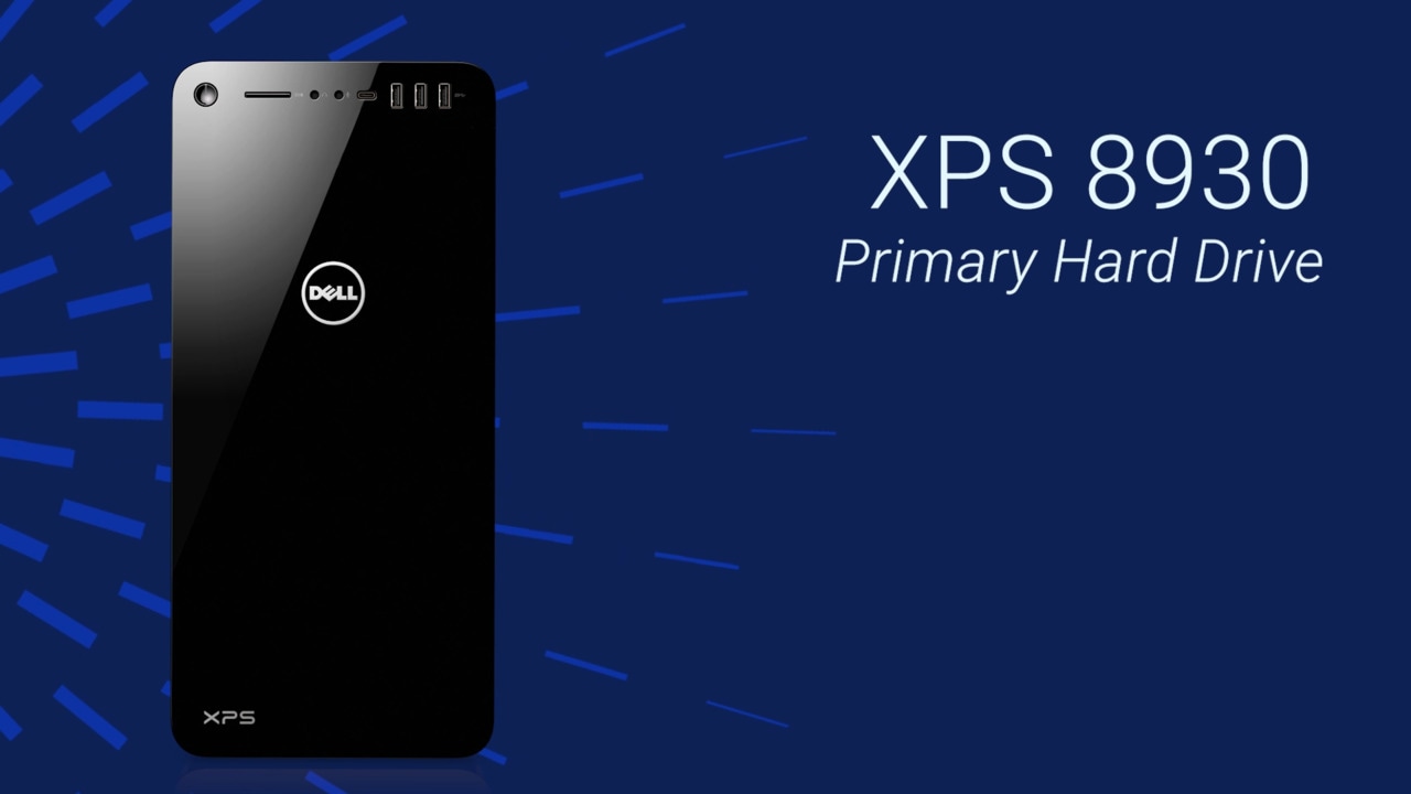How to Replace a Hard Drive Primary on XPS 8930