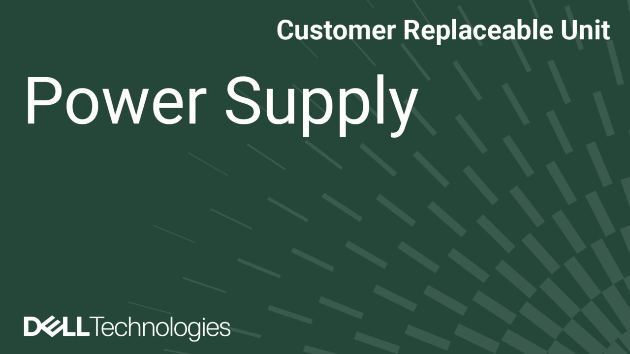 Comment remplacer un bloc d’alimentation sur un PowerEdge R670