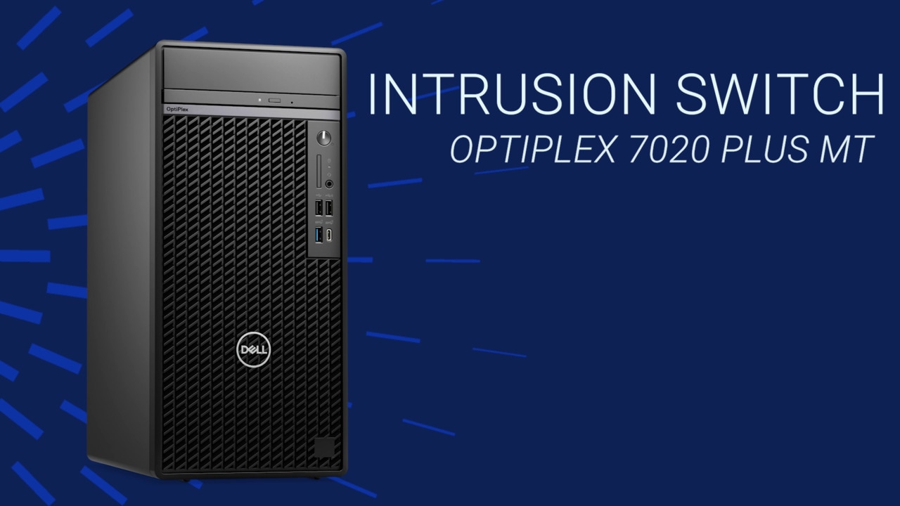 Come sostituire l'interruttore di intrusione su OptiPlex Tower Plus 7020