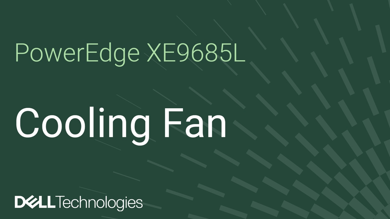 Comment remplacer le ventilateur du processeur sur un XE9685L PowerEdge