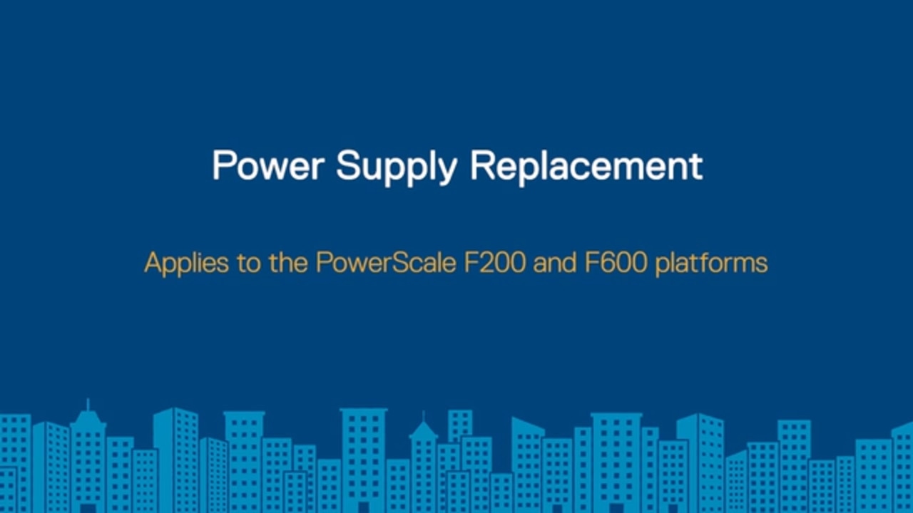 How to Replace the System Battery for PowerScale F200 and F600