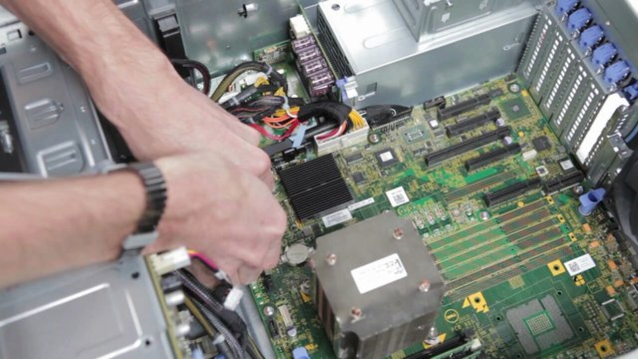 How to Remove System Board from PowerEdge T320