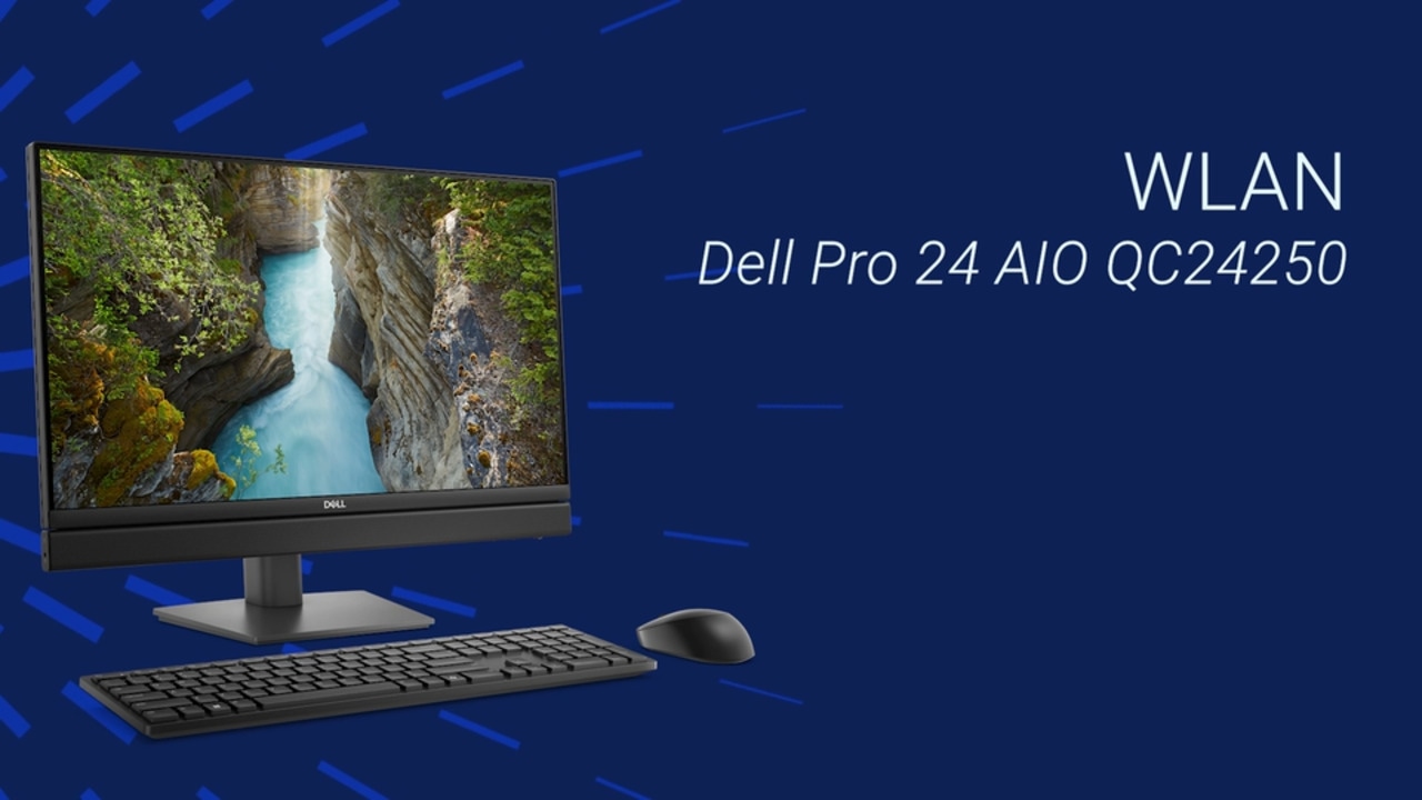 Anleitung zum Ersetzen von WLAN bei Dell Pro 24 AIO QC24250