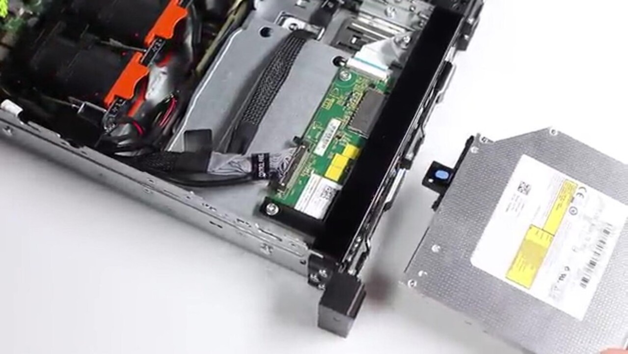 How to Remove Optical Drive for PowerEdge R620