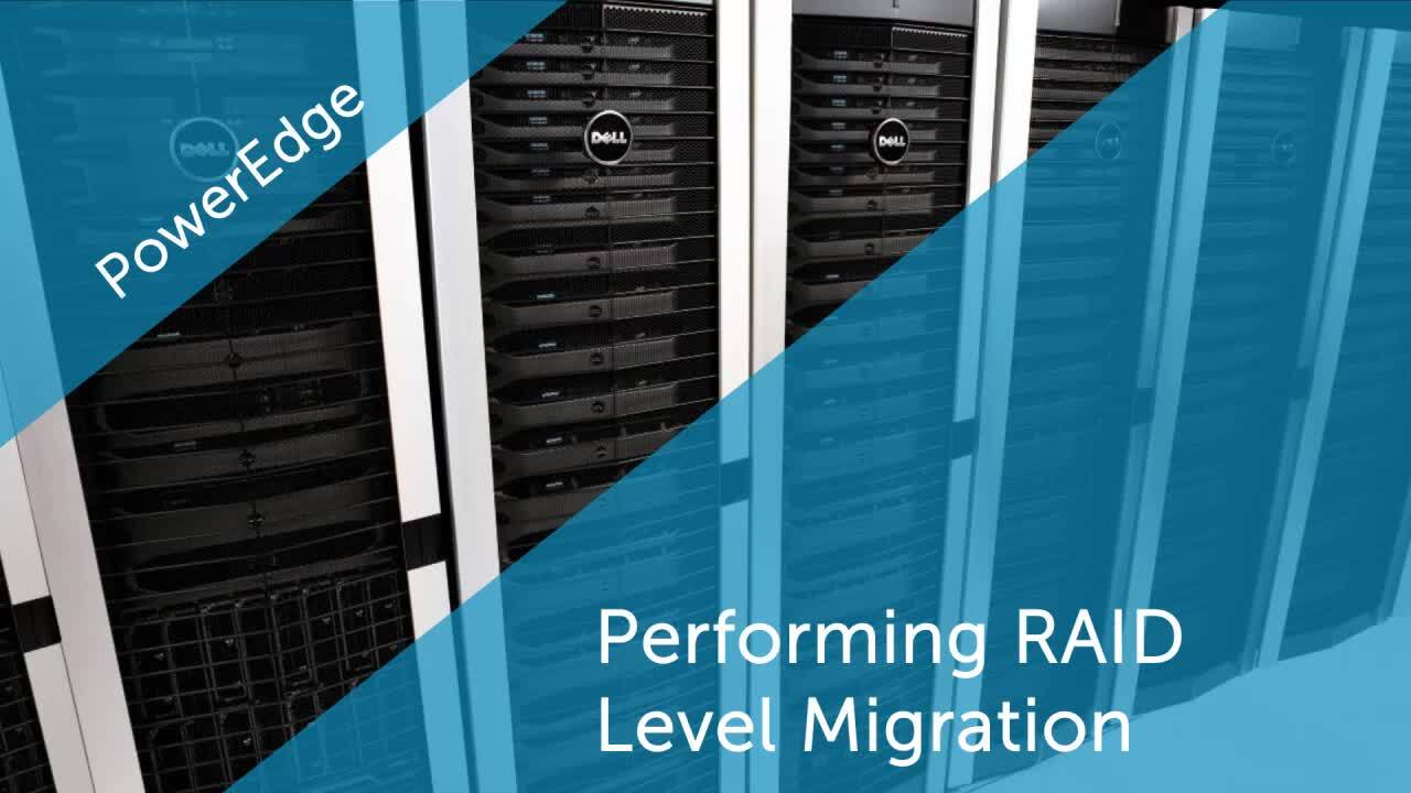 How to Perform RAID level reconfiguration from RAID 5 to RAID 0 on PERC Controller